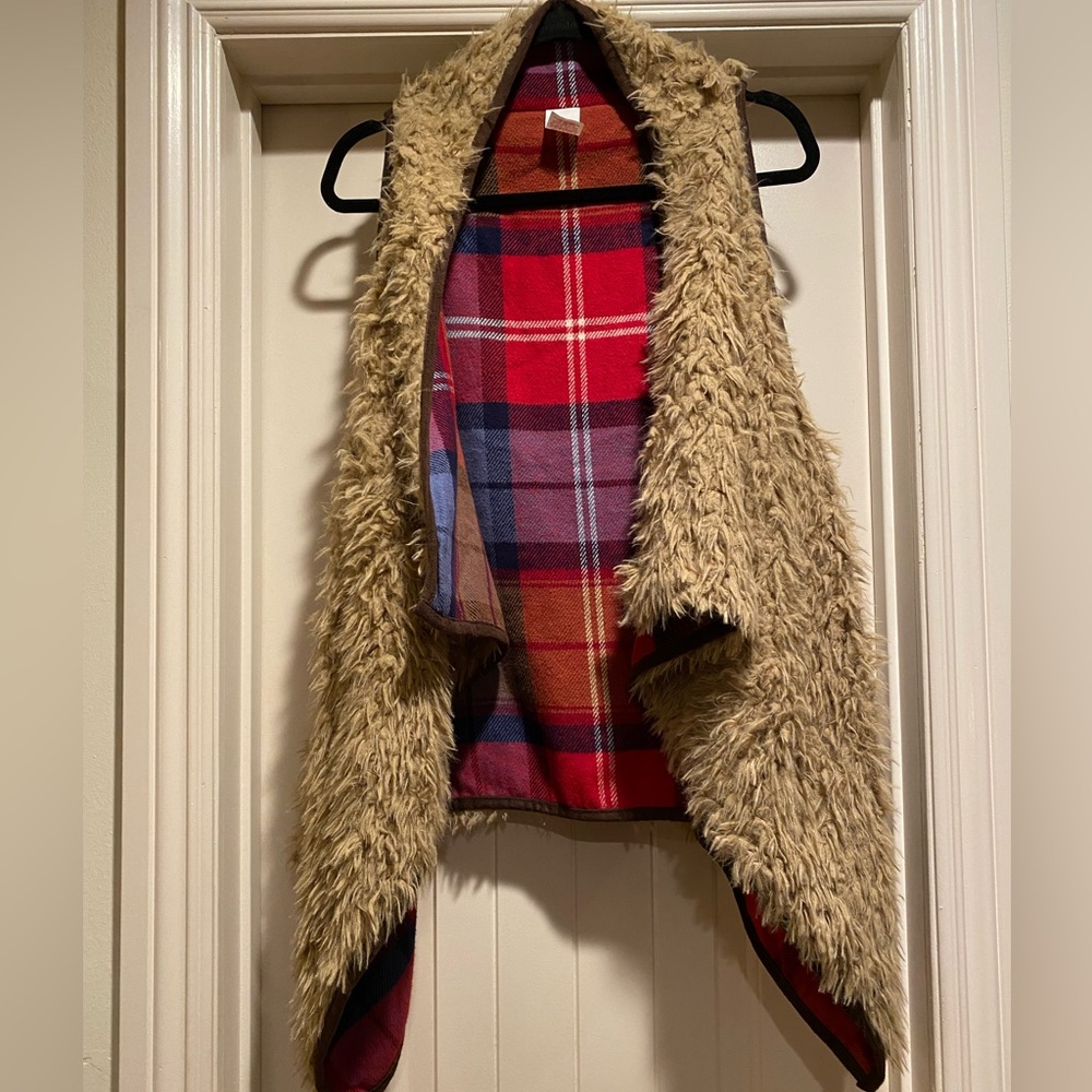 Mossimo Supply Co. Reversible Faux Fur Vest